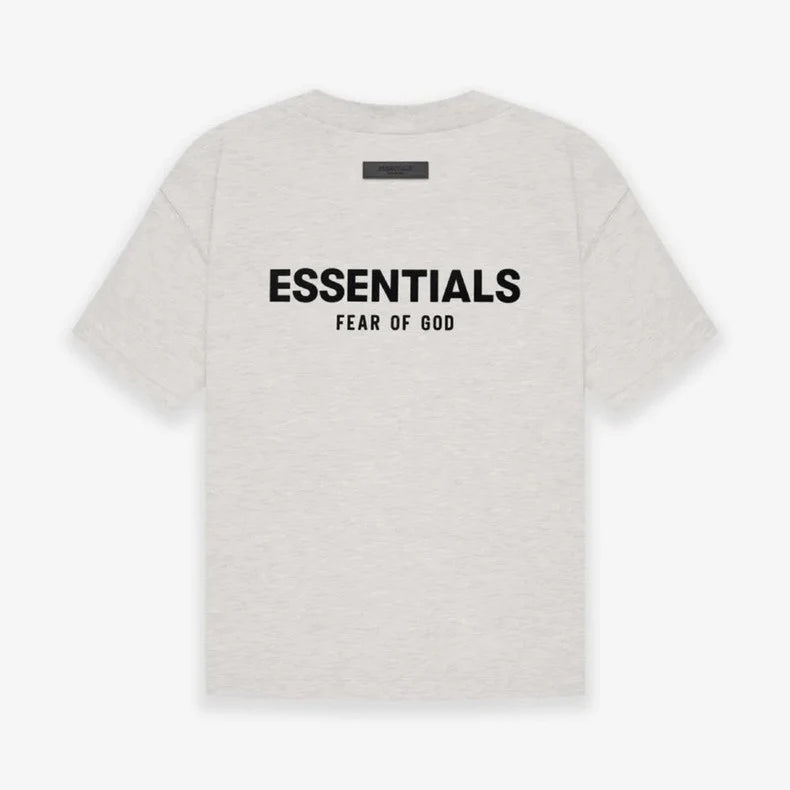Fear of God Essentials Light Oatmeal T Shirt My Store