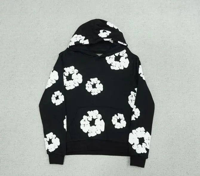 Hoodie Denim Tears The Cotton Wreath Black My Store