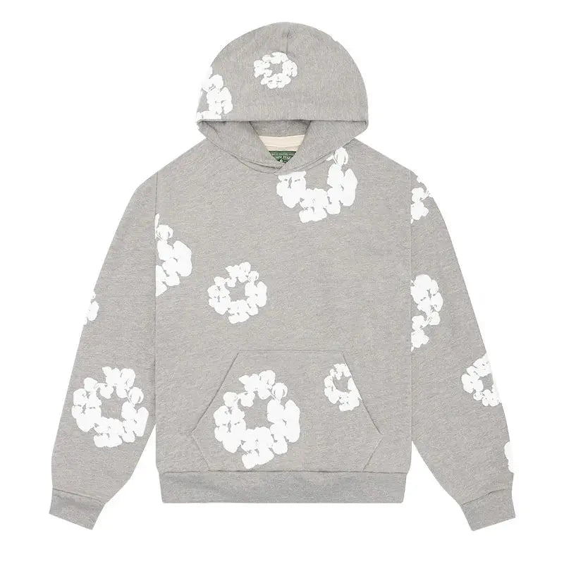 Hoodie Denim Tears The Cotton Wreath Grey My Store