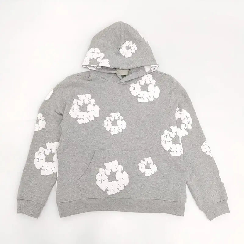 Hoodie Denim Tears The Cotton Wreath Grey My Store