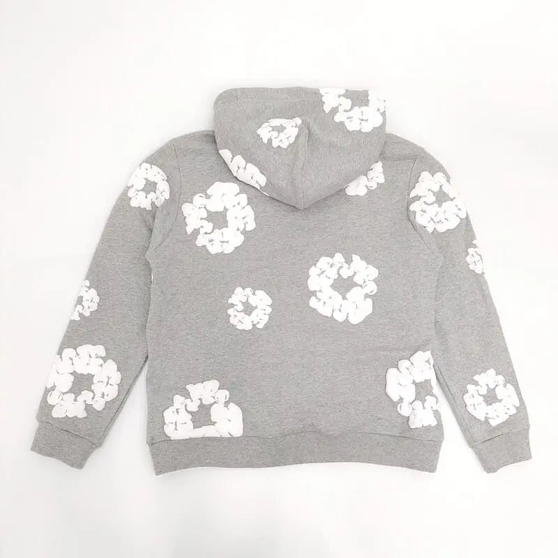Hoodie Denim Tears The Cotton Wreath Grey My Store
