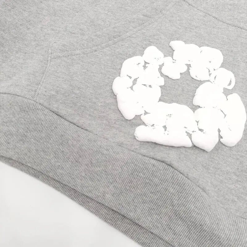 Hoodie Denim Tears The Cotton Wreath Grey My Store