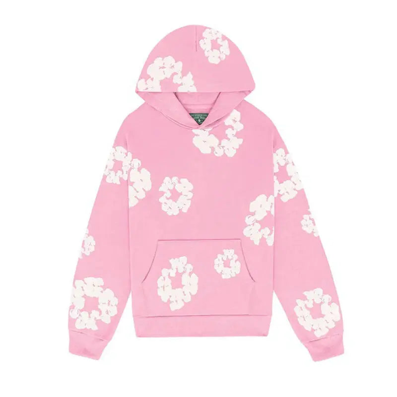 Hoodie Denim Tears The Cotton Wreath Pink My Store