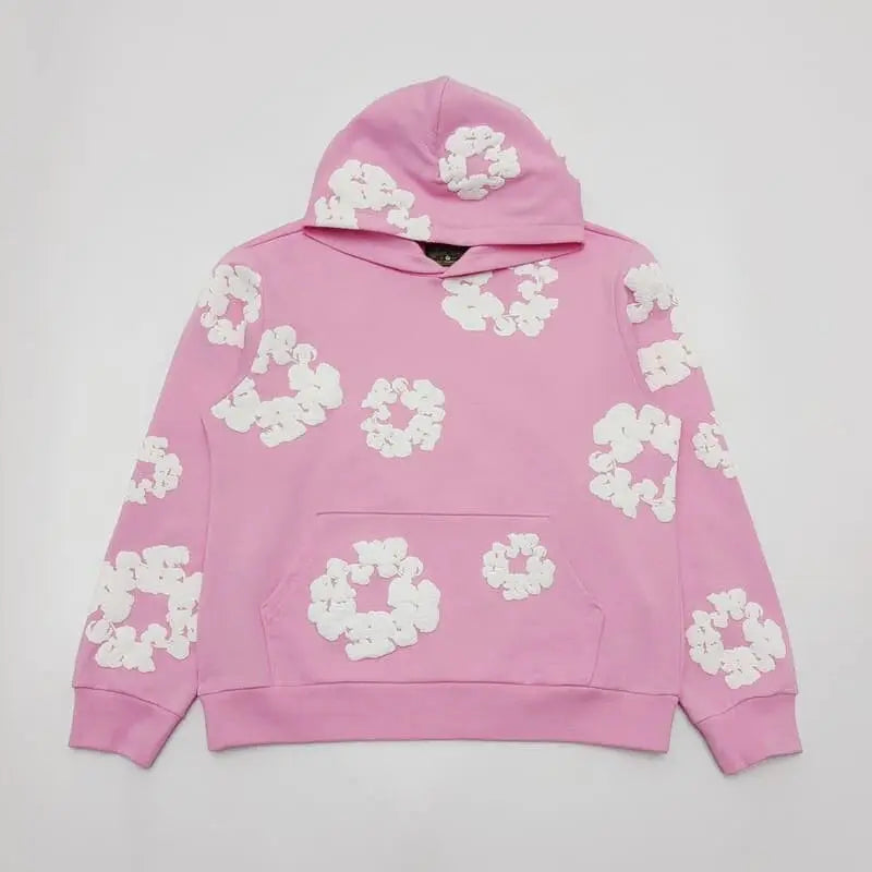 Hoodie Denim Tears The Cotton Wreath Pink My Store