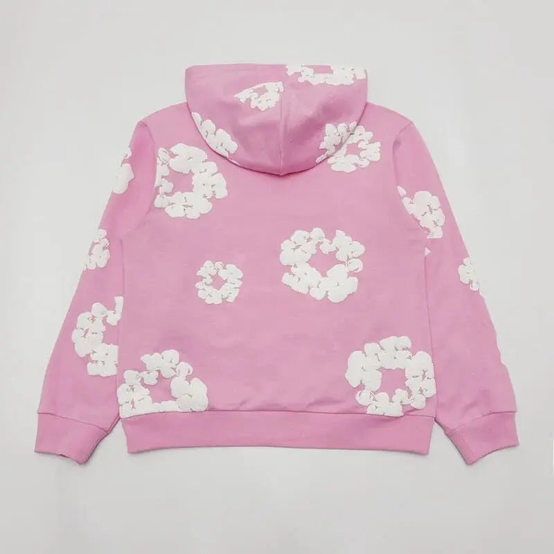 Hoodie Denim Tears The Cotton Wreath Pink My Store