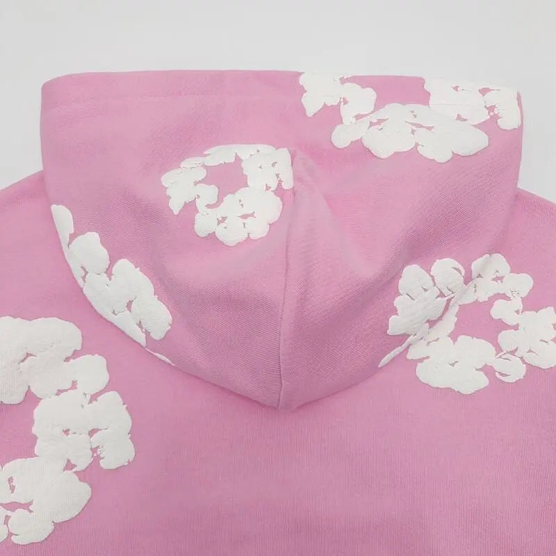 Hoodie Denim Tears The Cotton Wreath Pink My Store