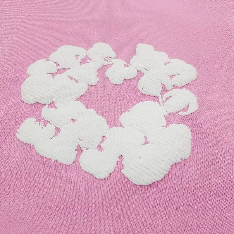 Hoodie Denim Tears The Cotton Wreath Pink My Store