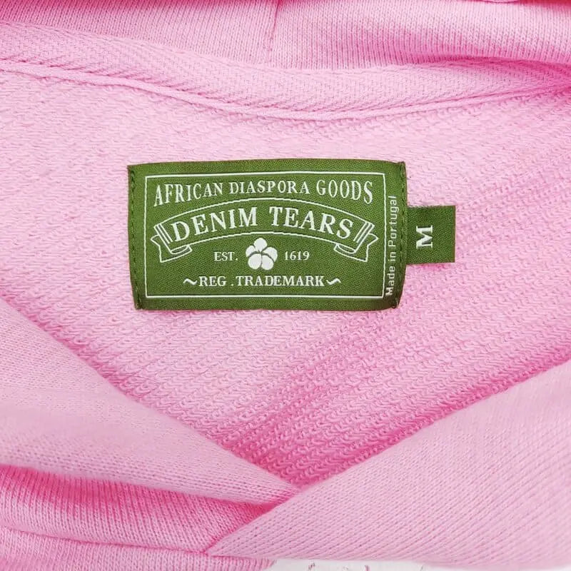 Hoodie Denim Tears The Cotton Wreath Pink My Store