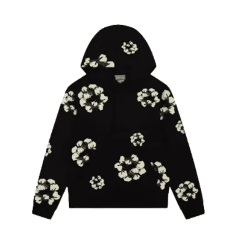 Hoodie Denim Tears x CPFM Wreath Black My Store