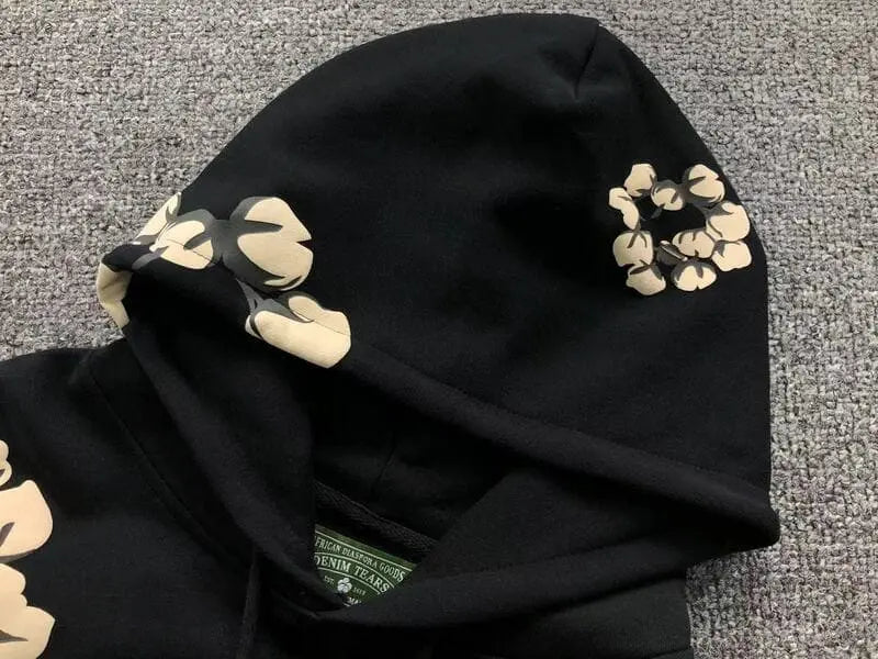 Hoodie Denim Tears x CPFM Wreath Black My Store