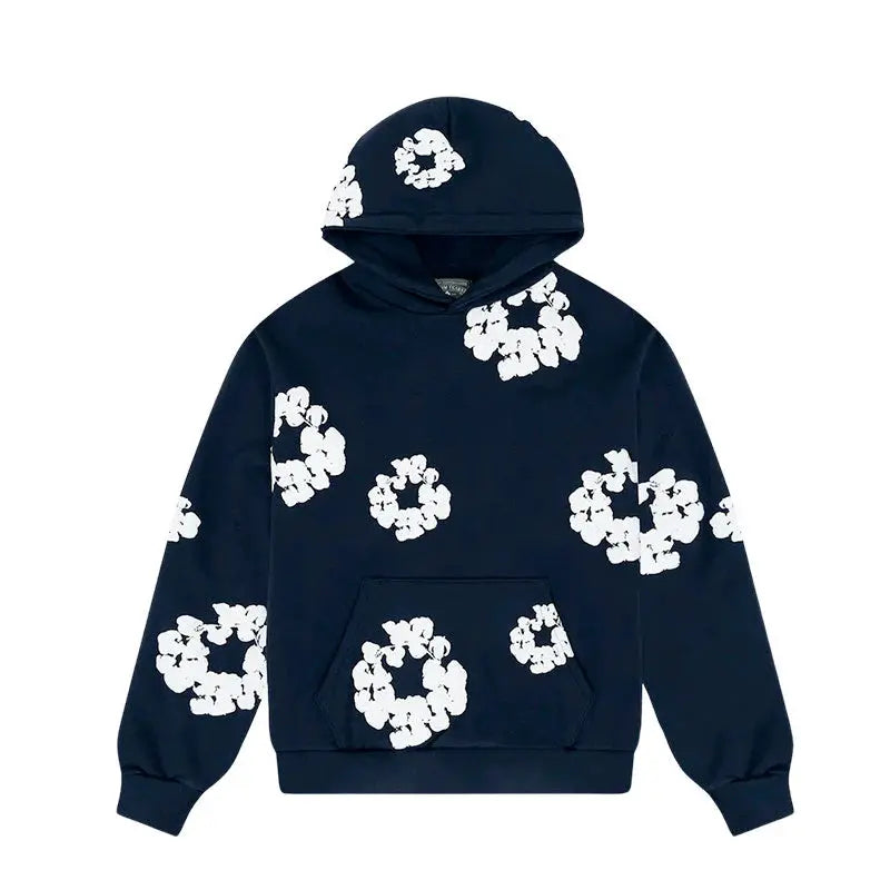 Hoodie Denim Tears The Cotton Wreath Navy My Store
