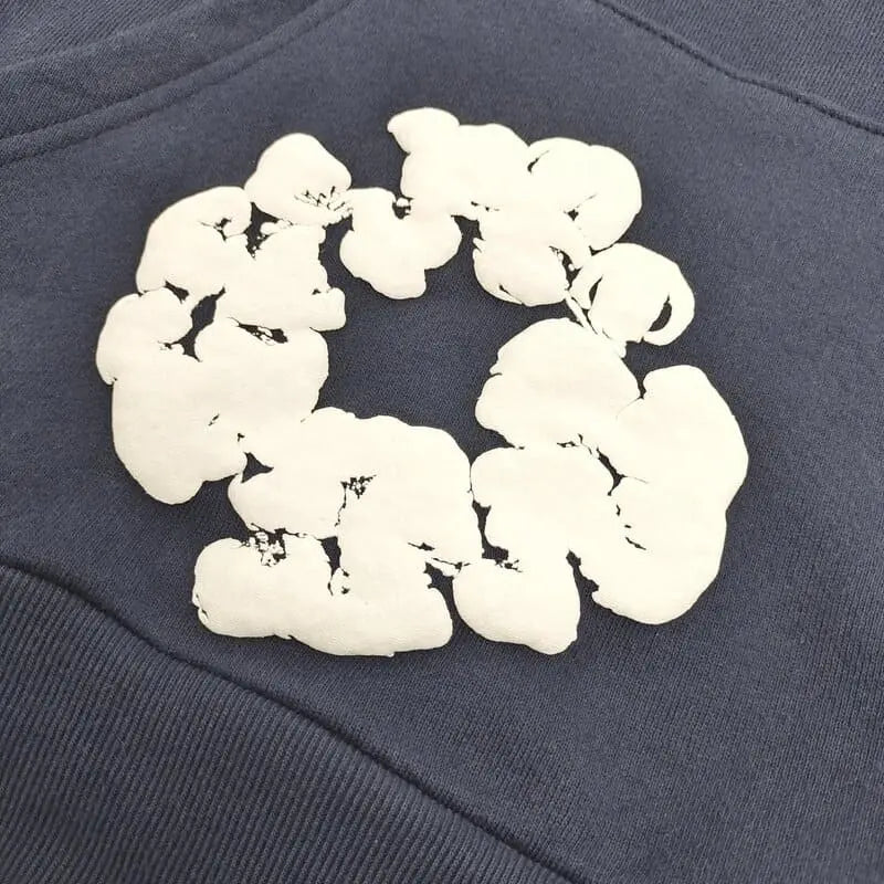 Hoodie Denim Tears The Cotton Wreath Navy My Store