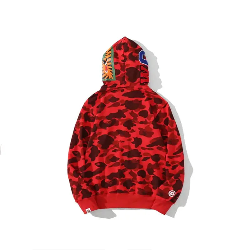 Bape Shark Wide Red Camo My Store
