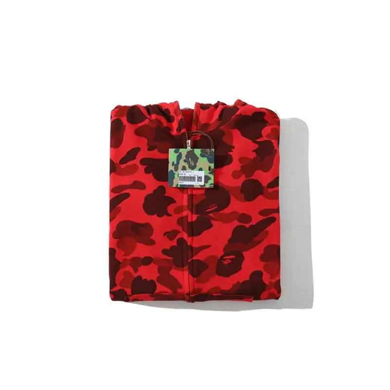 Bape Shark Wide Red Camo My Store