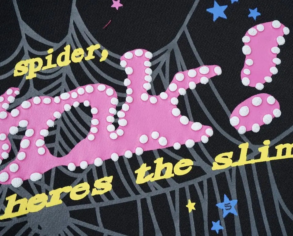 Hoodie Sp5der P*NK Black My Store