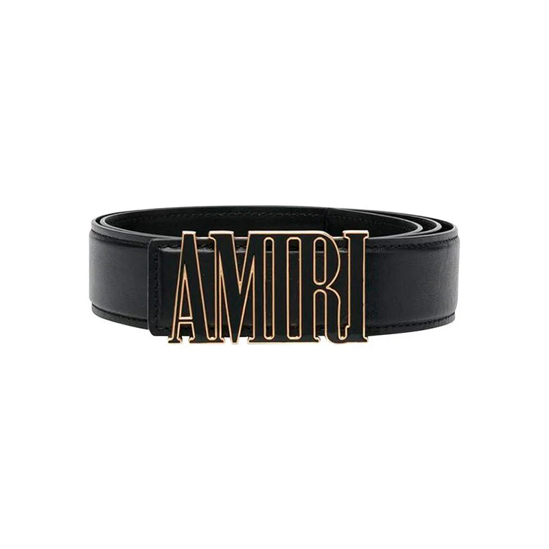Belt Amiri Black/Gold