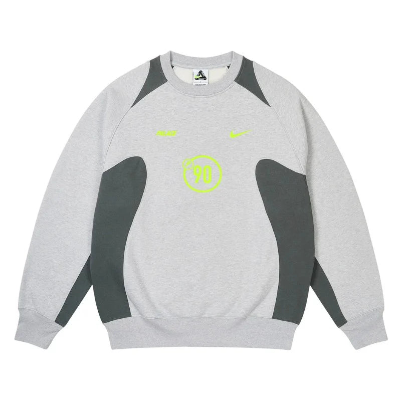 Hoodie Palace x Nike Crewneck Total P90 grey