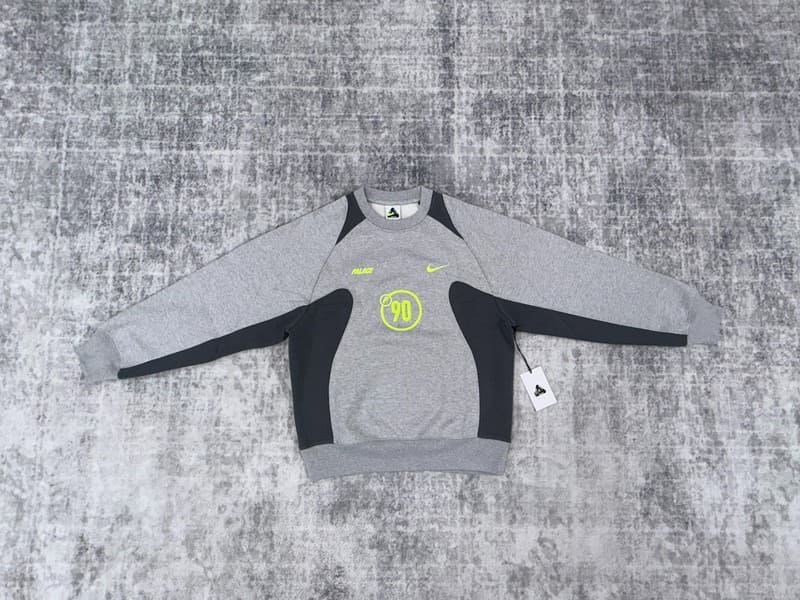 Hoodie Palace x Nike Crewneck Total P90 grey