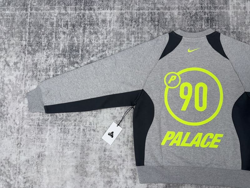 Hoodie Palace x Nike Crewneck Total P90 grey
