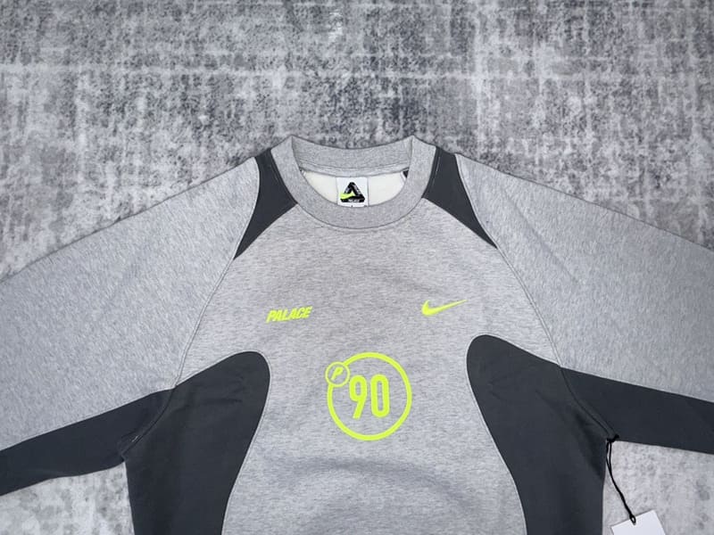 Hoodie Palace x Nike Crewneck Total P90 grey