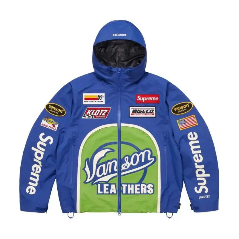 Jacket Supreme x Vanson GORE-TEX Shell Royal My Store
