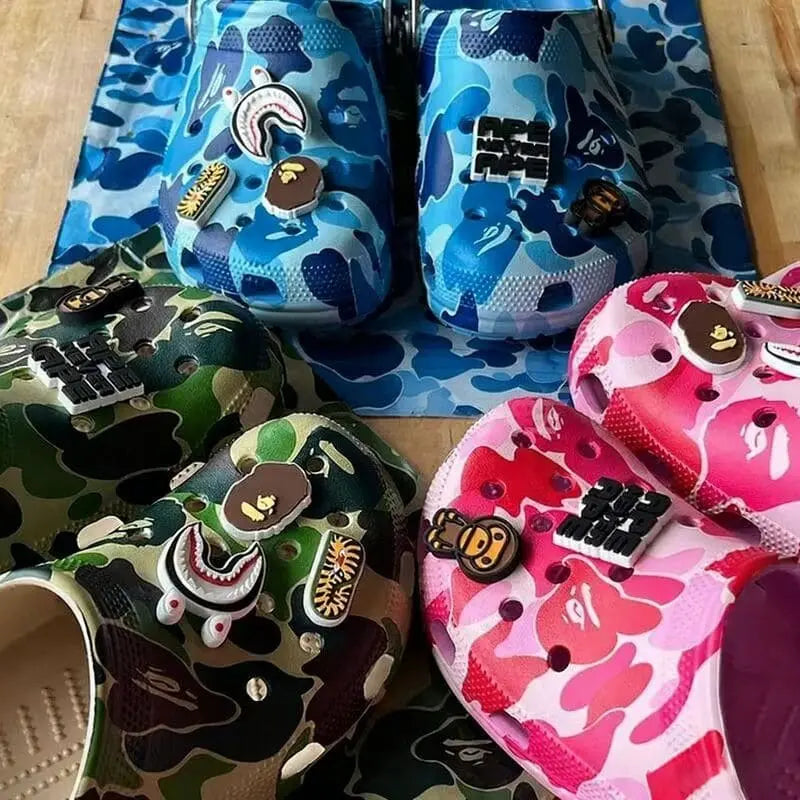 BAPE x Crocs Classic Clog Pink My Store