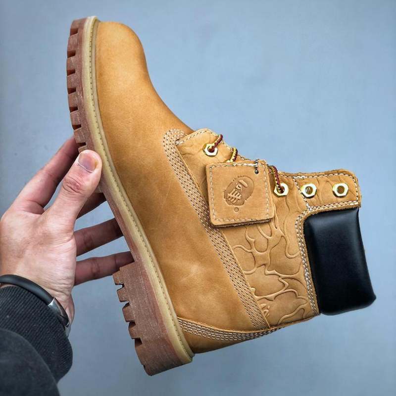 Boots Timberland 6 x A Bathing Ape x Undefeated