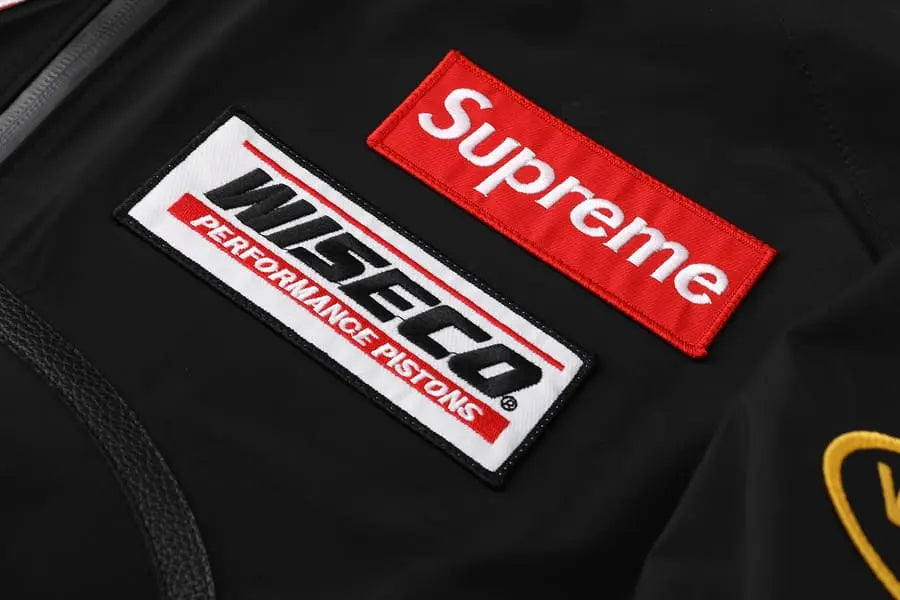 Jaqueta Supreme x Vanson GORE-TEX Shell Black -   The Plug 