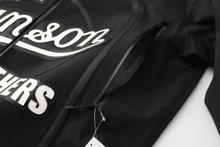 Jaqueta Supreme x Vanson GORE-TEX Shell Black -   The Plug 