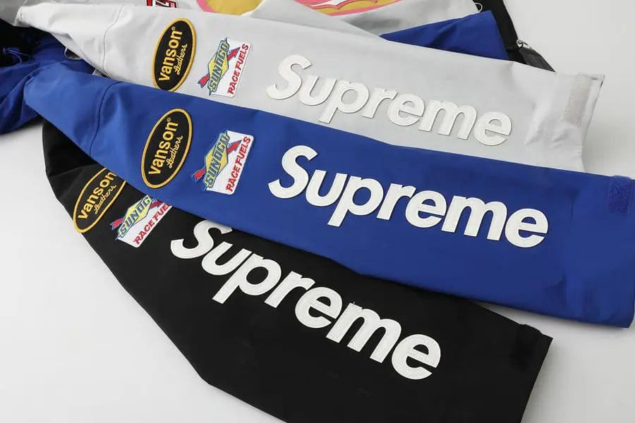 Jaqueta Supreme x Vanson GORE-TEX Shell Black -   The Plug 