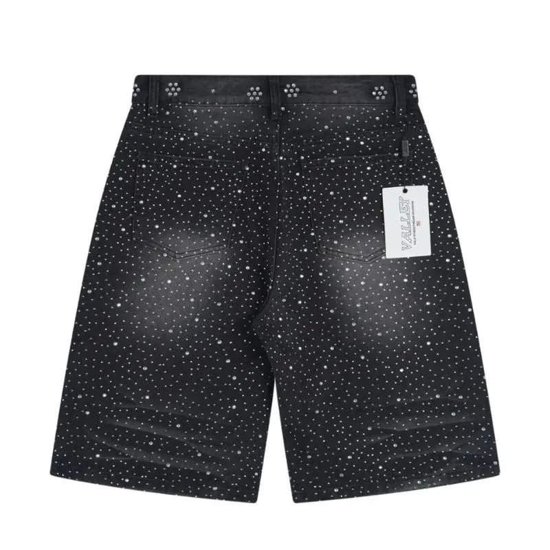 Shorts Vale Forever Iced Out Black -   The Plug 