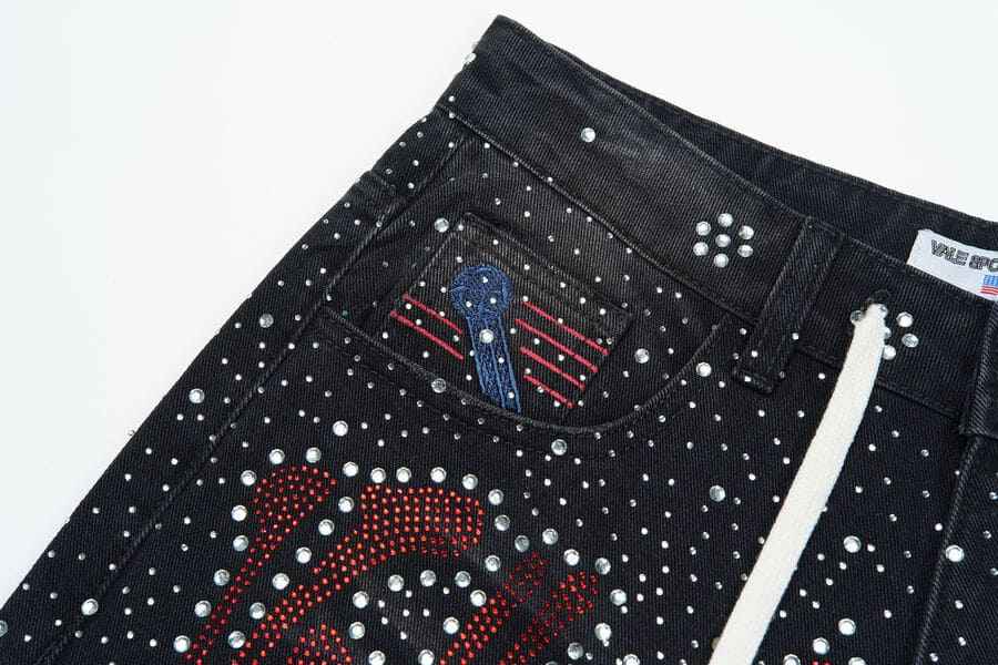 Shorts Vale Forever Iced Out Black -   The Plug 