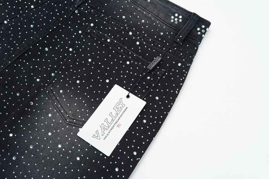 Shorts Vale Forever Iced Out Black -   The Plug 