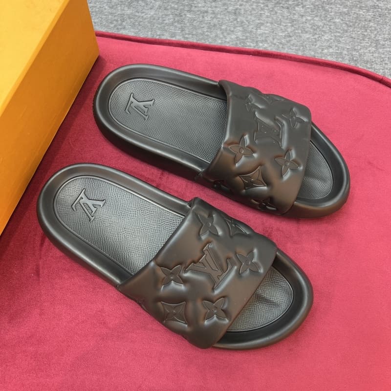 Slide Louis Vuitton Waterfront Black