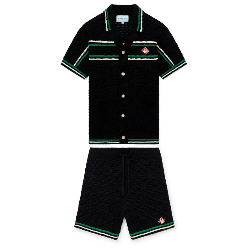 Set CasaBlanca Black/Green