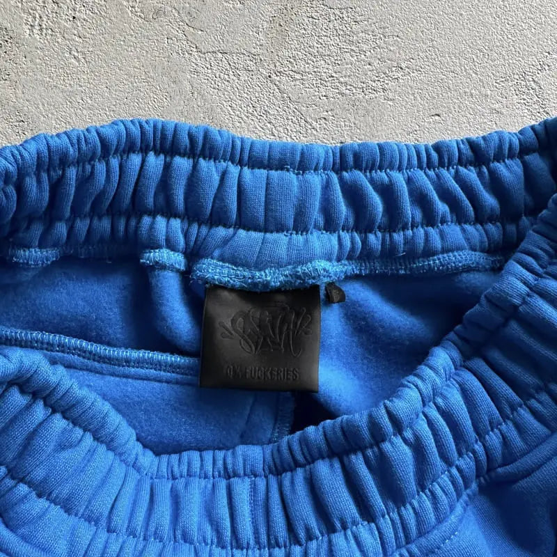 Set Team Syna Hood Twinset Blue -   The Plug 