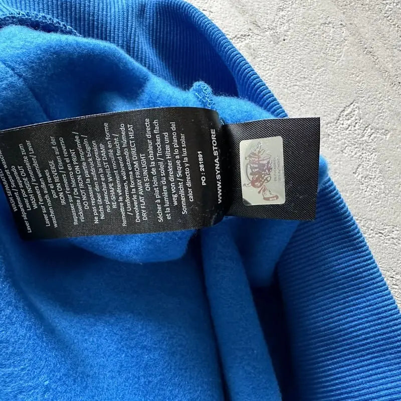 Set Team Syna Hood Twinset Blue -   The Plug 