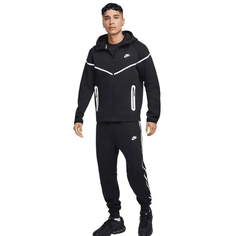 Nike Tech Fleece Black (reflective) -   The Plug