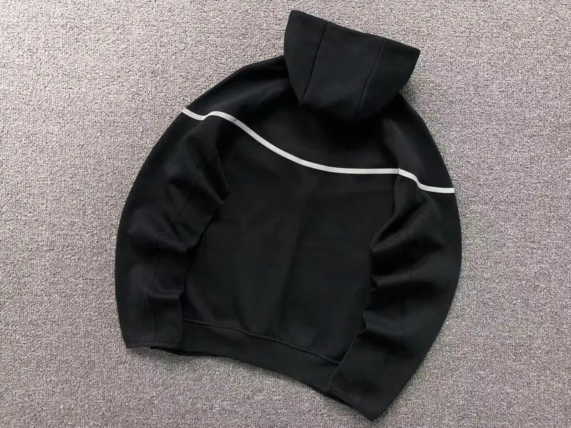 Nike Tech Fleece Black (reflective) -   The Plug