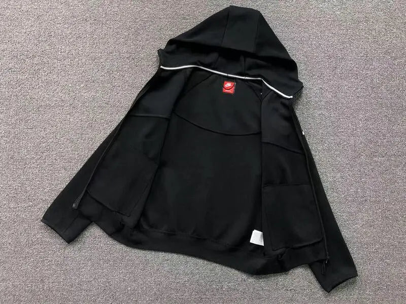 Nike Tech Fleece Black (reflective) -   The Plug