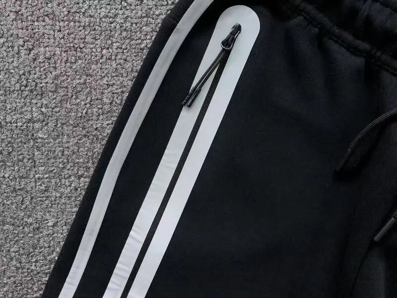Nike Tech Fleece Black (reflective) -   The Plug