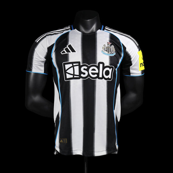 Newcastle I 2025/26 Black and White T Shirt