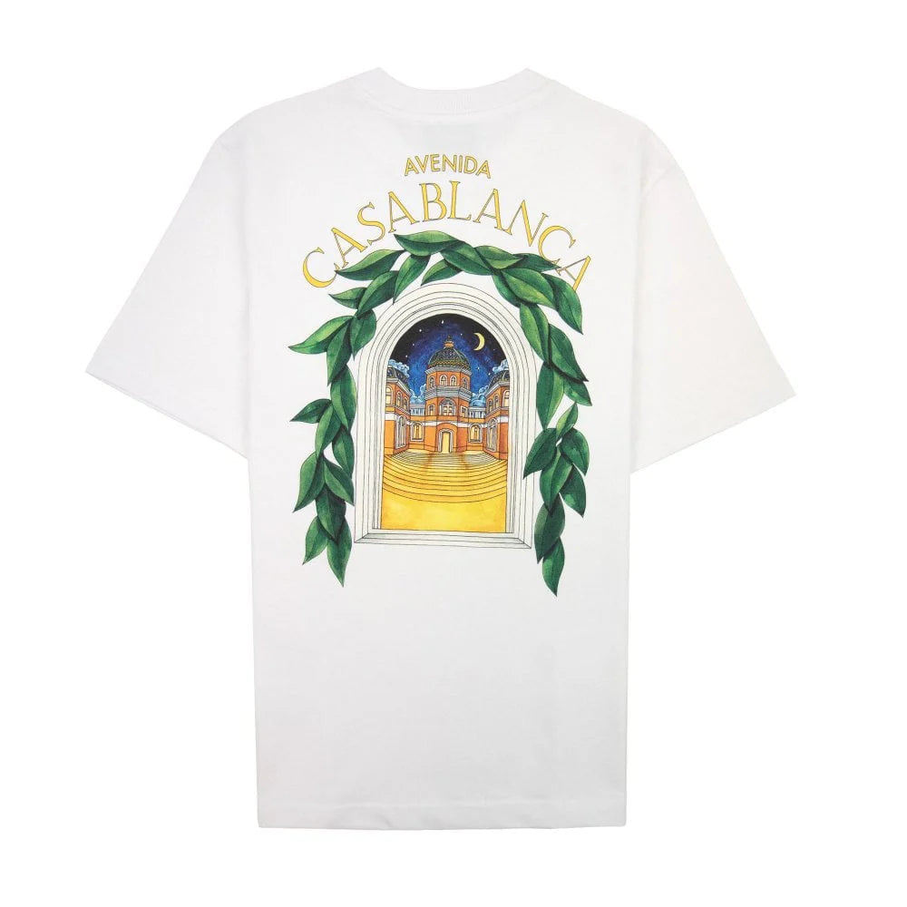 Casablanca Avenida White T Shirt My Store