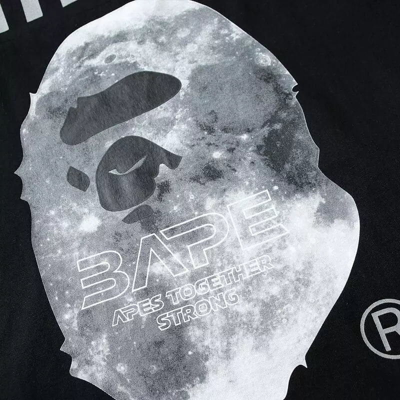 BAPE Ape Head Moon T Shirt My Store