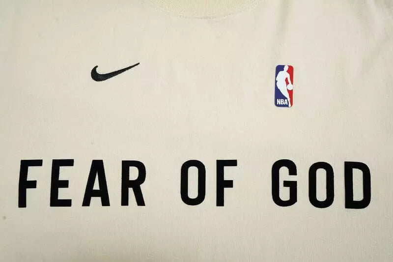 Fear Of God x Nike Warm Up Sail T Shirt My Store