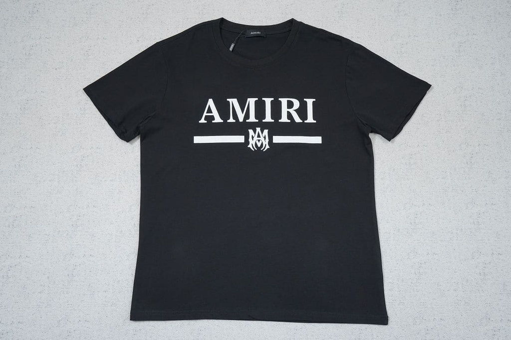 Amiri Bar Logo Black T Shirt My Store