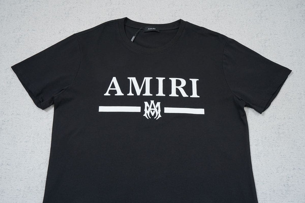 Amiri Bar Logo Black T Shirt My Store