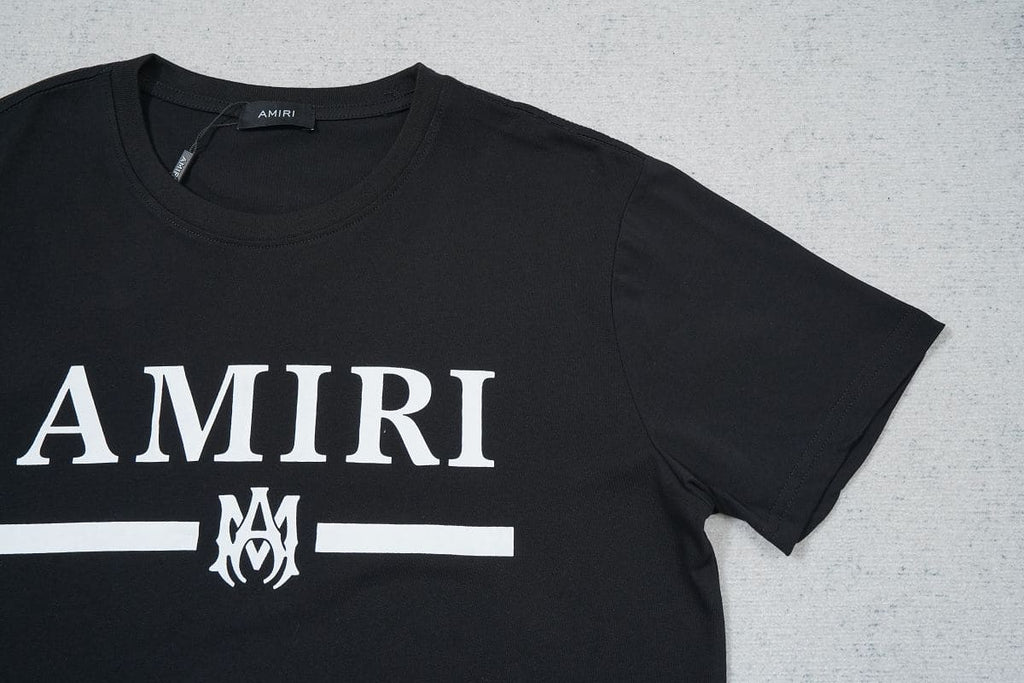 Amiri Bar Logo Black T Shirt My Store