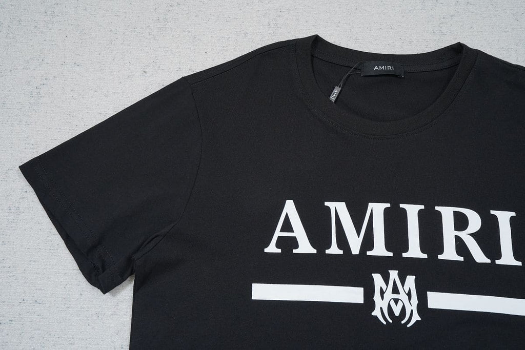 Amiri Bar Logo Black T Shirt My Store