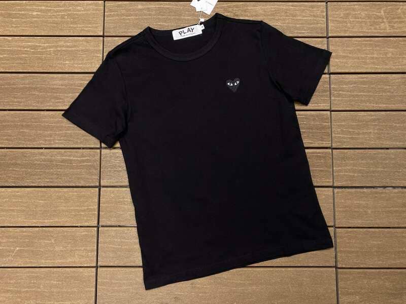 Comme des Garcons PLAY Black T Shirts My Store